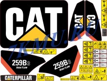 Стикеры Катерпилар 259b3